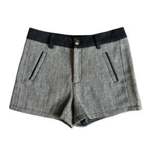 Vintage wool tweed shorts